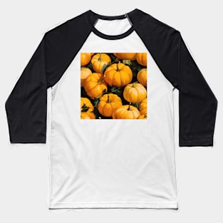 Pumpkin Pattern 16 Baseball T-Shirt